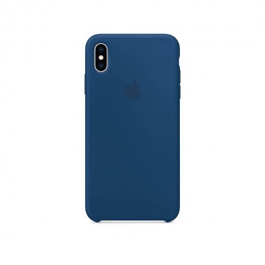 Чехол Apple Silicone case for iPhone Xs  Max Blue Horizon