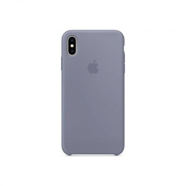 Чохол Apple Silicone case для iPhone Xs Max Lavender Gray