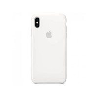 Чехол Apple Silicone case for iPhone Xs  Max White