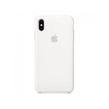 Чохол Apple Silicone case для iPhone Xs Max White