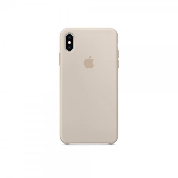 Чохол Apple Silicone case для iPhone Xs Max Stone