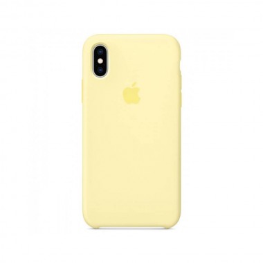 Чохол Apple Silicone case для iPhone X/Xs Mellow Yellow