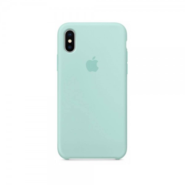 Чохол Apple Silicone case для iPhone XXs Marine Green