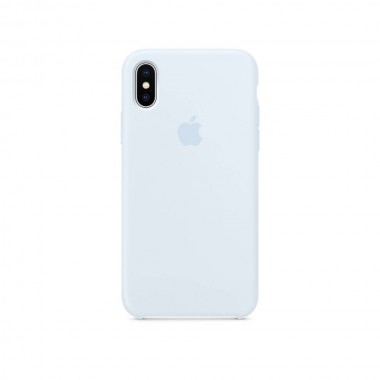 Чохол Apple Silicone case для iPhone X/Xs Sky Blue