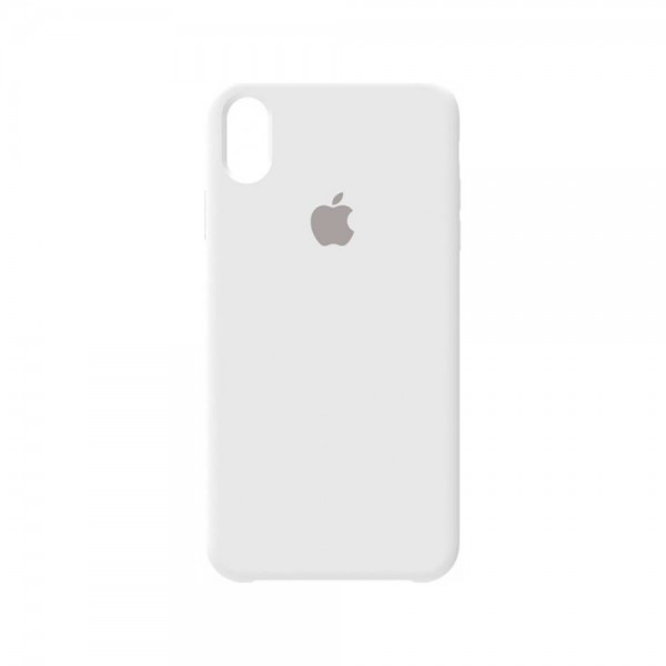 Чехол Apple Silicone case for iPhone X/Xs White