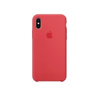 Чехол Apple Silicone case for iPhone X/Xs  Red Raspberry