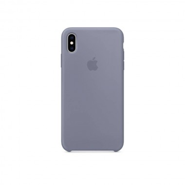 Чехол Apple Silicone case for iPhone X/Xs Lavender Gray