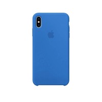 Чехол Apple Silicone case for X/Xs Denim Blue