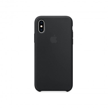 Чохол Apple Silicone case для iPhone X/Xs Black