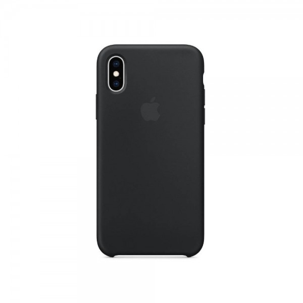 Чехол Apple Silicone case for iPhone X/Xs Black
