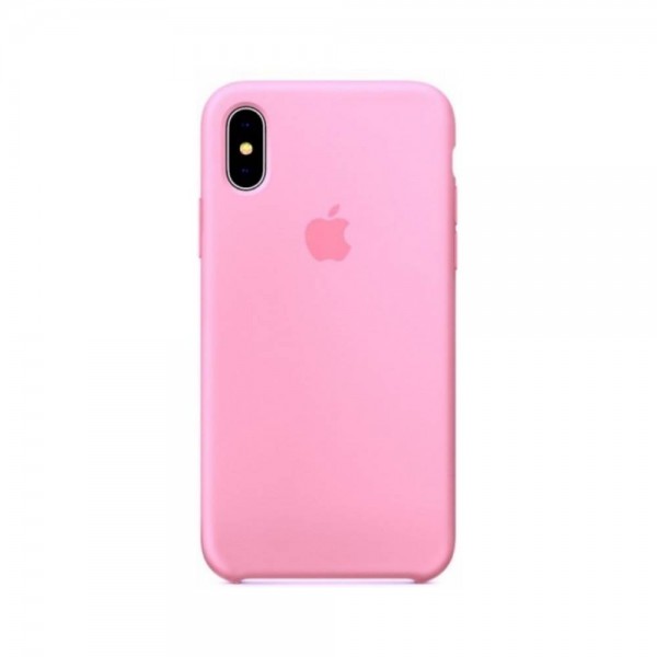 Чохол Apple Silicone case для iPhone X/Xs Pink
