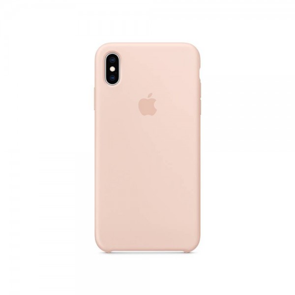 Чехол Apple Silicone case for iPhone X/Xs Pink Sand