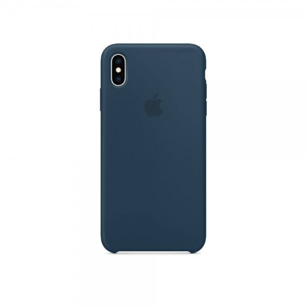 Чехол Apple Silicone case for iPhone X/Xs Cosmos Blue