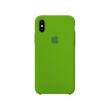 Чехол Apple Silicone case for iPhone X/Xs  Pacific Green