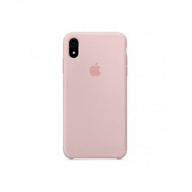 Чехол Apple Silicone case for iPhone X/Xs Rose Powder