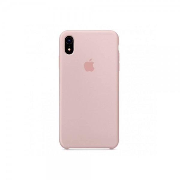 Чехол Apple Silicone case for iPhone X/Xs Rose Powder