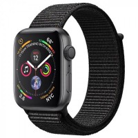 б/у Apple Watch Series 4 GPS 44mm Space Gray Aluminum Case with Black Sport Loop (MU6E2L)