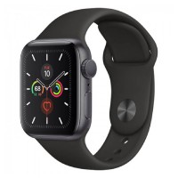 Б/У Apple Watch Series 5 GPS 40mm Space Gray Aluminum Case with Black Sport Band