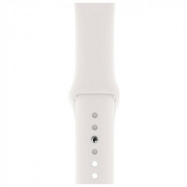 б/у Apple Watch Series 4 40mm Silver Aluminum Case with White Sport Band (MU642)