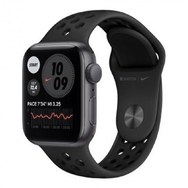 New Apple Watch Nike SE 40mm Space Grey Aluminium Case with Anthracite Black Nike Sport Band (MYYF2)