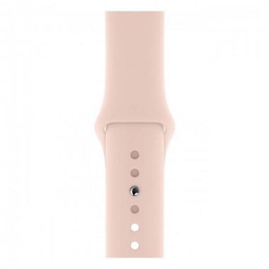 New Apple Watch Series 5 GPS + LTE 44mm Gold Aluminum Case with Pink Sand Sport Band (MWW02)