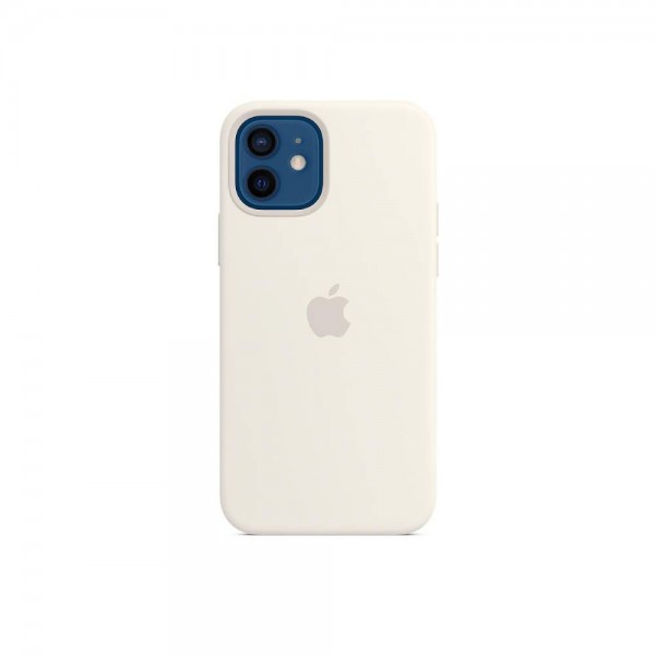 Чехол Apple Silicone case for iPhone 12/12 Pro White