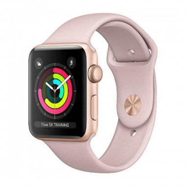 Б/У Apple Watch Series 3 GPS 38mm Gold Aluminum Case with Pink Sand Sport Band