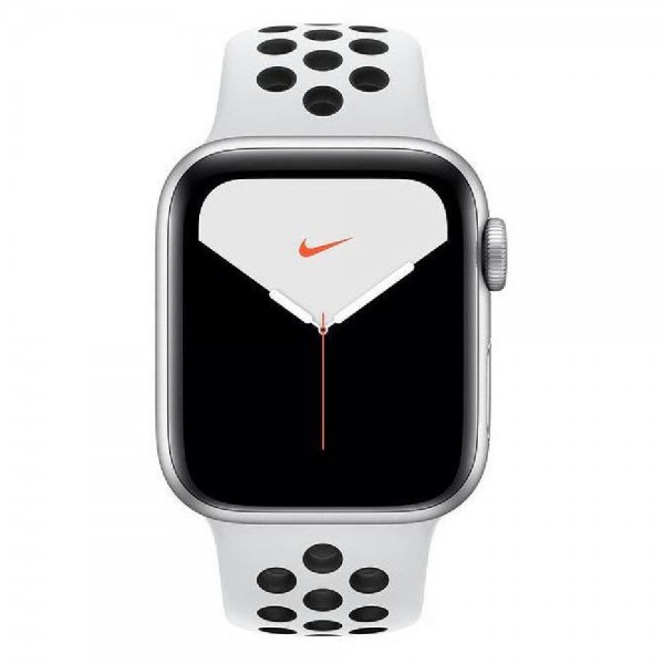 Б/У Apple Watch Nike Series 5 GPS 44mm Silver Aluminum w. Pure Platinum/Black Sport Band