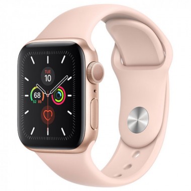 Б/У Apple Watch Series 5 GPS 40mm Gold Aluminum Case with Pink Sand Sport Band