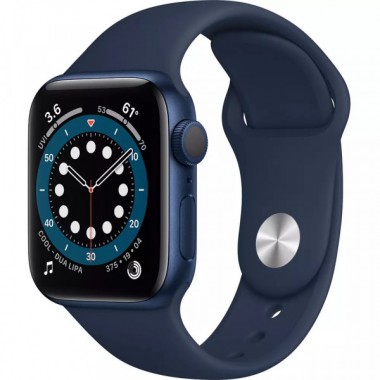 Б/У Apple Watch Series 6 GPS 44mm Blue Aluminum Case with Deep Navy Sport Band