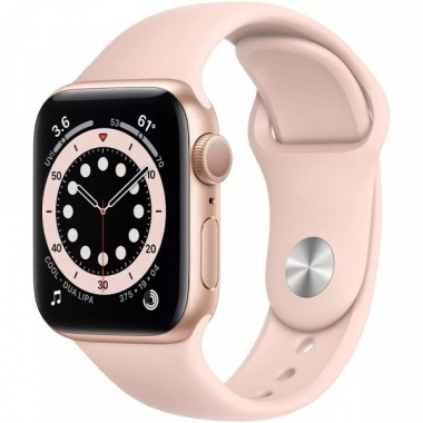 Б/У Apple Watch Series 6 GPS 44mm Gold Aluminum Case with Pink Sand Sport Band
