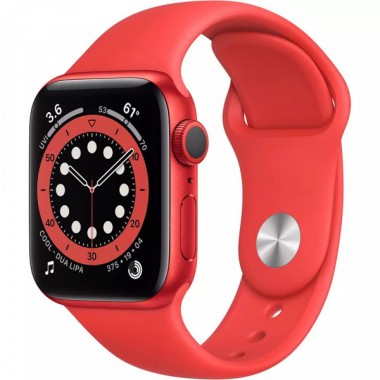 Б/У Apple Watch Series 6 GPS 44mm (PRODUCT) RED Aluminum Case with (PRODUCT) RED Sport Band
