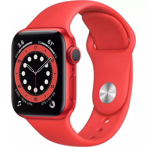 Б/У Apple Watch Series 6 GPS 44mm (PRODUCT) RED Aluminum Case with (PRODUCT) RED Sport Band