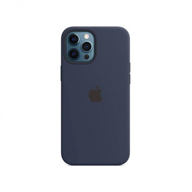 Чехол Apple Silicone case for iPhone 12 Pro Max Deep Navy