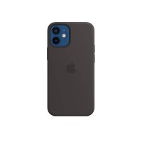 Чехол Apple Silicone Case for iPhone 12/12 Pro with MagSafe Black