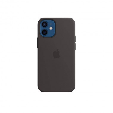 Чохол Apple Silicone Case для iPhone 12/12 Pro with MagSafe Black