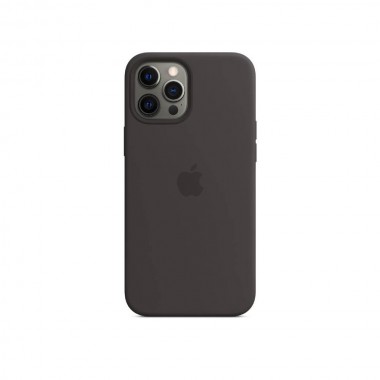 Чохол Apple Silicone Case для iPhone 12 Pro Max with MagSafe Black