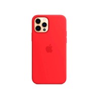 Чехол Apple Silicone case for iPhone 12 Pro Max Red