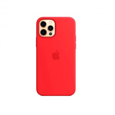 Чохол Apple Silicone case для iPhone 12 Pro Max Red