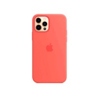 Чехол Apple Silicone case for iPhone 12 Pro Max Pink Citrus
