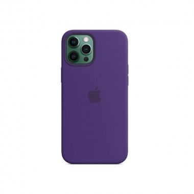 Чохол Apple Silicone Case для iPhone 12 Pro Max with MagSafe Amethyst