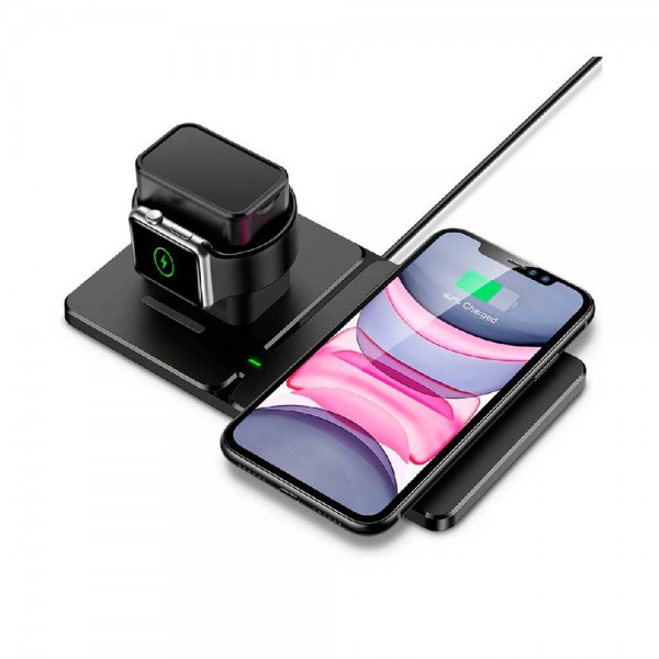 Бездротове заряджання ESR HaloLock Wireless Charging Station 2 in 1 MagSafe для iPhone | Apple Watch