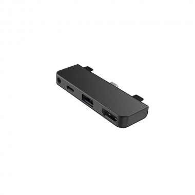 Перехідник (адаптер) HyperDrive 4-in-1 USB-C 4K30Hz HDMI Hub для iPad Pro | Air Space Gray