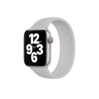 Силиконовый монобраслет oneLounge Solo Loop Gray для Apple Watch 44mm | 42mm Size L OEM