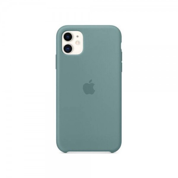 Чохол Apple Silicone case for iPhone 11 Cactus