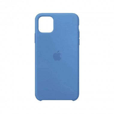 Чехол Apple Silicone case for IPhone 11 Pro Max Surf Blue