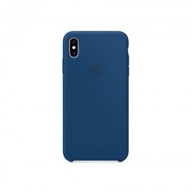 Чехол Apple Silicone Case for iPhone X/Xs Blue Horizon