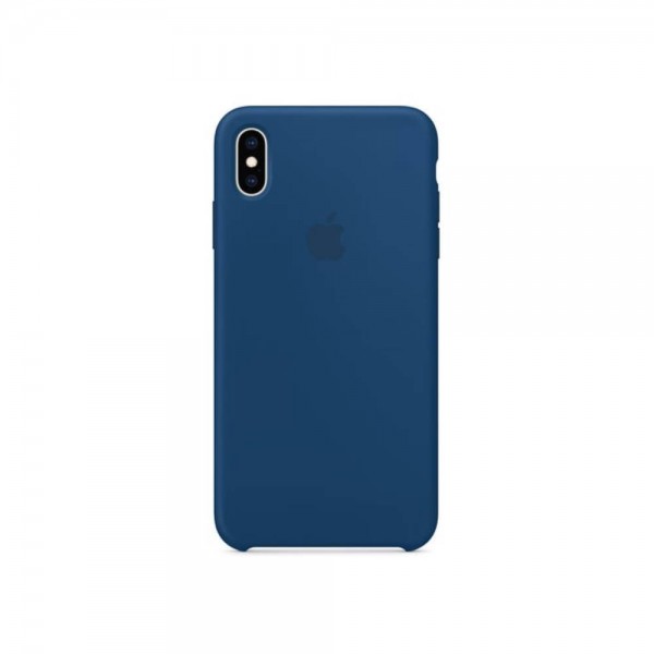 Чехол Apple Silicone Case for iPhone X/Xs Blue Horizon