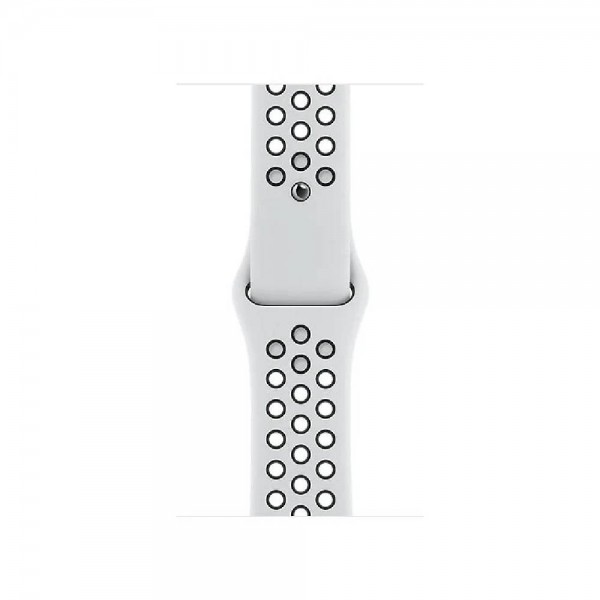 Б/У Apple Watch Nike Series 6 44mm Silver Aluminium Case with Pure Platinum Black Nike Sport Band (MG293)