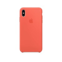 Чехол Apple Silicone case for iPhone X/Xs Nectarine
